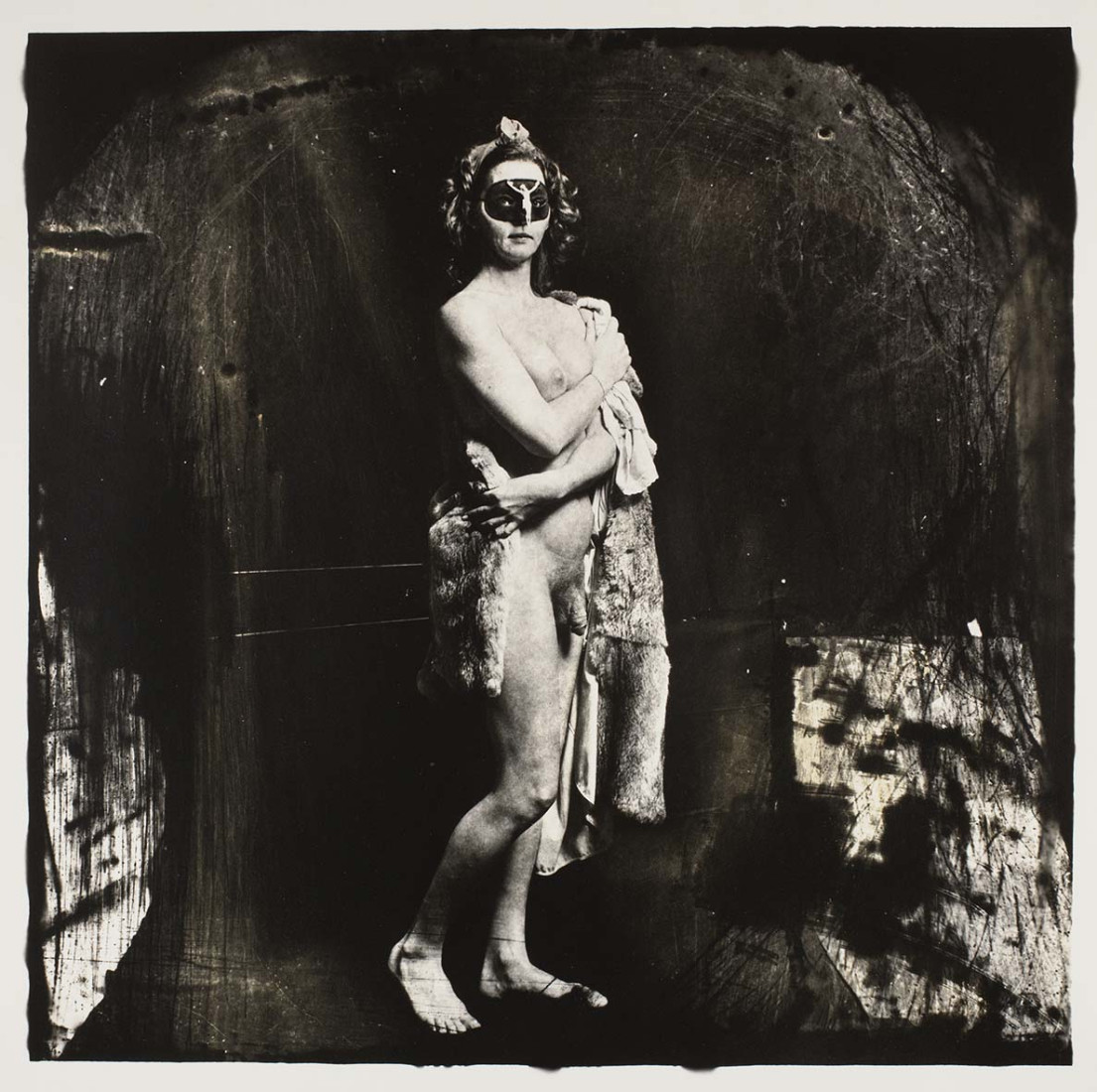 Joel-Peter Witkin "Journeys of the Mask, Helena Fourment", 1984