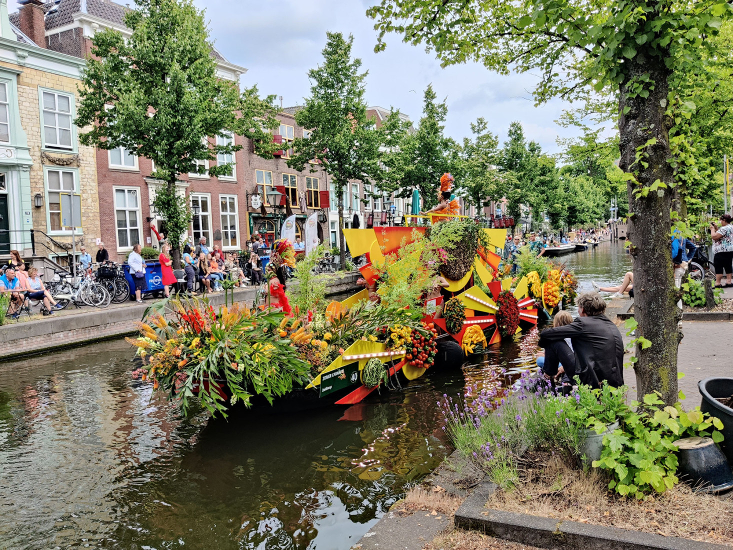 The Sailing Flower Parade, The Hague